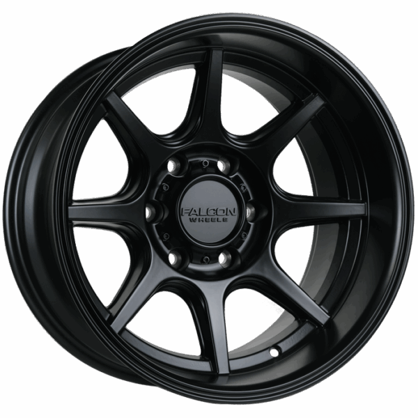Falcon Offroad T8  17x9 6x139.7 -12 Full Matte Black