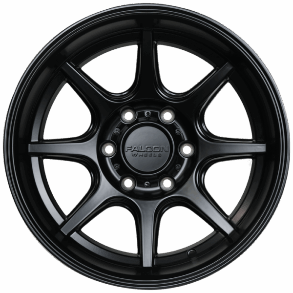 Falcon Offroad T8  17x9 6x139.7 -12 Full Matte Black - Image 2