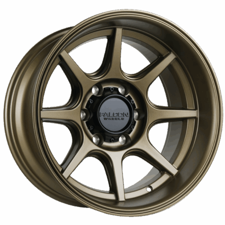 Falcon Offroad T8  17x9 6x139.7 -12 Full Matte Bronze