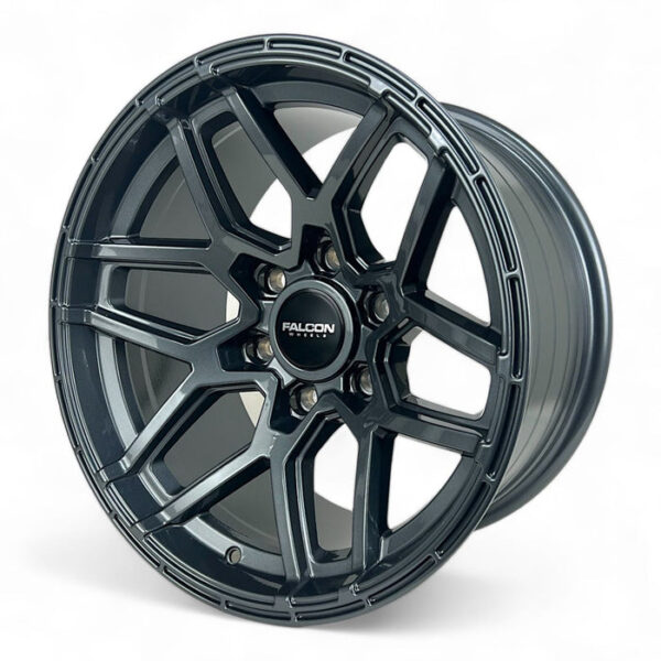 Falcon Offroad T9 Atlas 17x9 6x139.7 -15 Gloss Gunmetal - Image 3