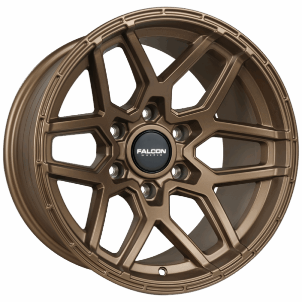 Falcon Offroad T9 Atlas 17x9 6x139.7 -15 Full Matte Bronze