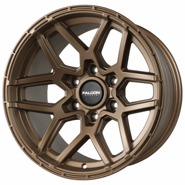 Falcon Offroad T9 Atlas 17x9 6x139.7 -15 Full Matte Bronze - Image 3