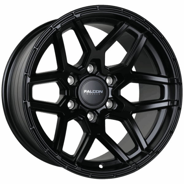 Falcon Offroad T9 Atlas 17x9 6x139.7 -15 Full Matte Black