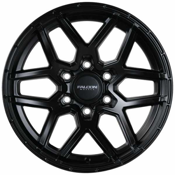 Falcon Offroad T9 Atlas 17x9 6x139.7 -15 Full Matte Black - Image 2