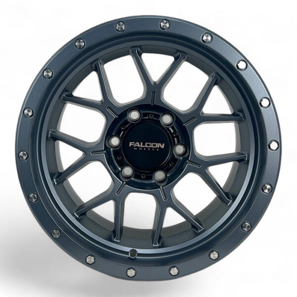 Falcon Offroad TX Titan 17x9 6x139.7 -12 Full Matte Gunmetal - Image 2