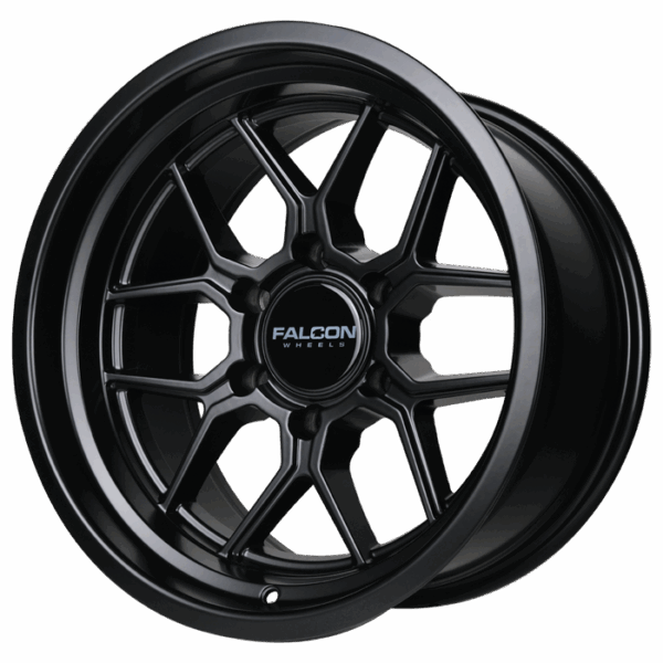Falcon Offroad TX1 Apollo 17x9 6x139.7 -38 Full Matte Black - Image 3