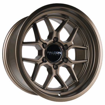 Falcon Offroad TX1 Apollo 17x9 6x139.7 -12 Full Matte Bronze