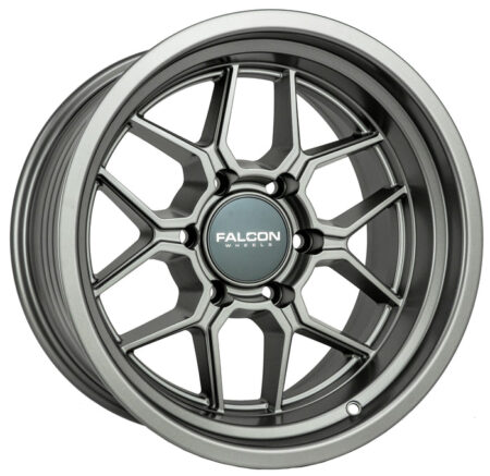 Falcon Offroad TX1 Apollo 17x9 6x139.7 -12 Full Matte Gunmetal