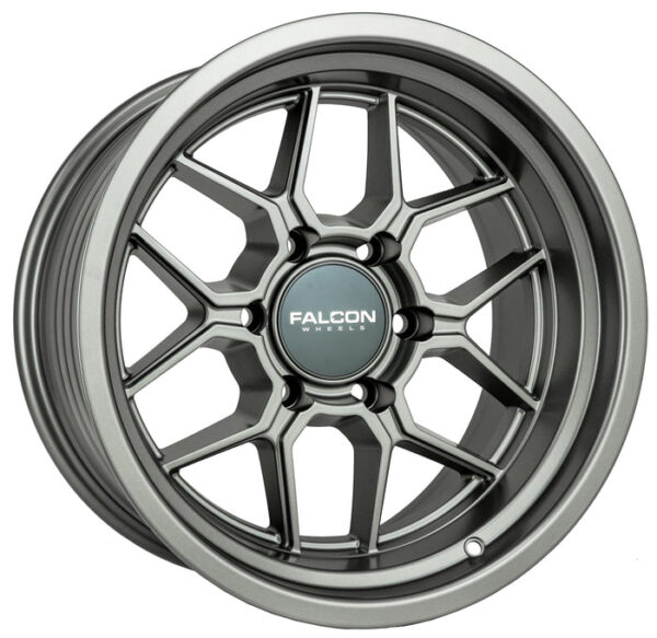 Falcon Offroad TX1 Apollo 17x9 6x139.7 -12 Full Matte Gunmetal