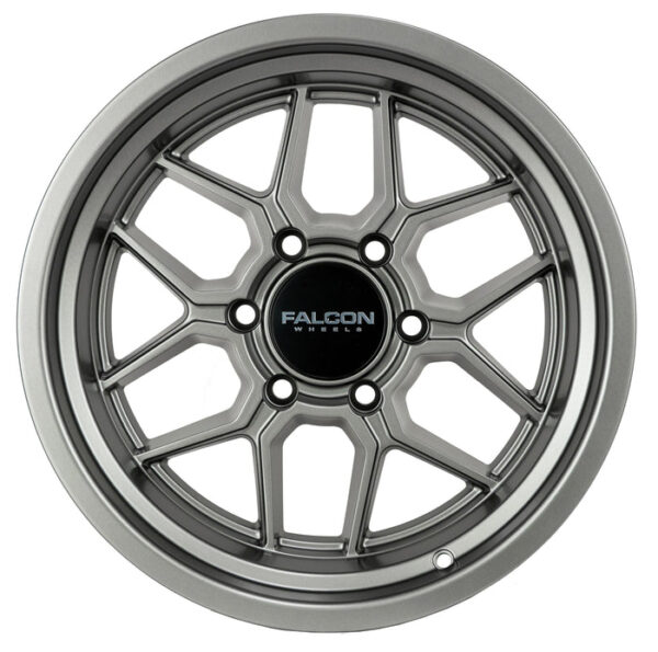 Falcon Offroad TX1 Apollo 17x9 6x139.7 -12 Full Matte Gunmetal - Image 2