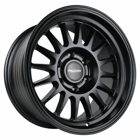 Falcon Offroad TX2 Stratos 17x9 6X139.7 -12 Full Matte Black