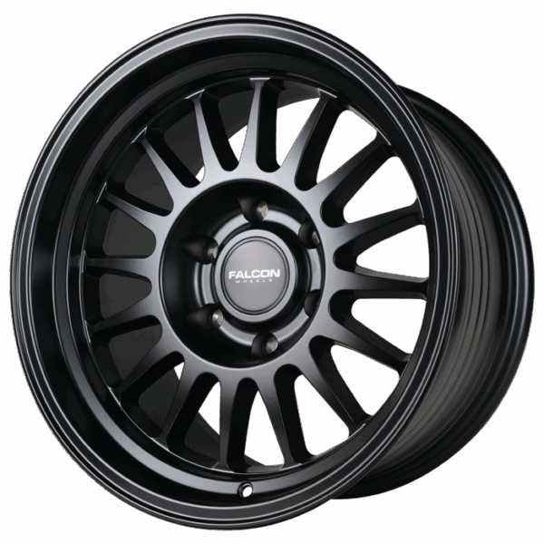 Falcon Offroad TX2 Stratos 17x9 6X139.7 -12 Full Matte Black - Image 3