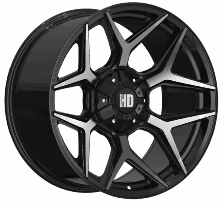 XD 564 Defiant 20x10 6x135/ 6x139.7 -19 Gloss Black Brushed Tint