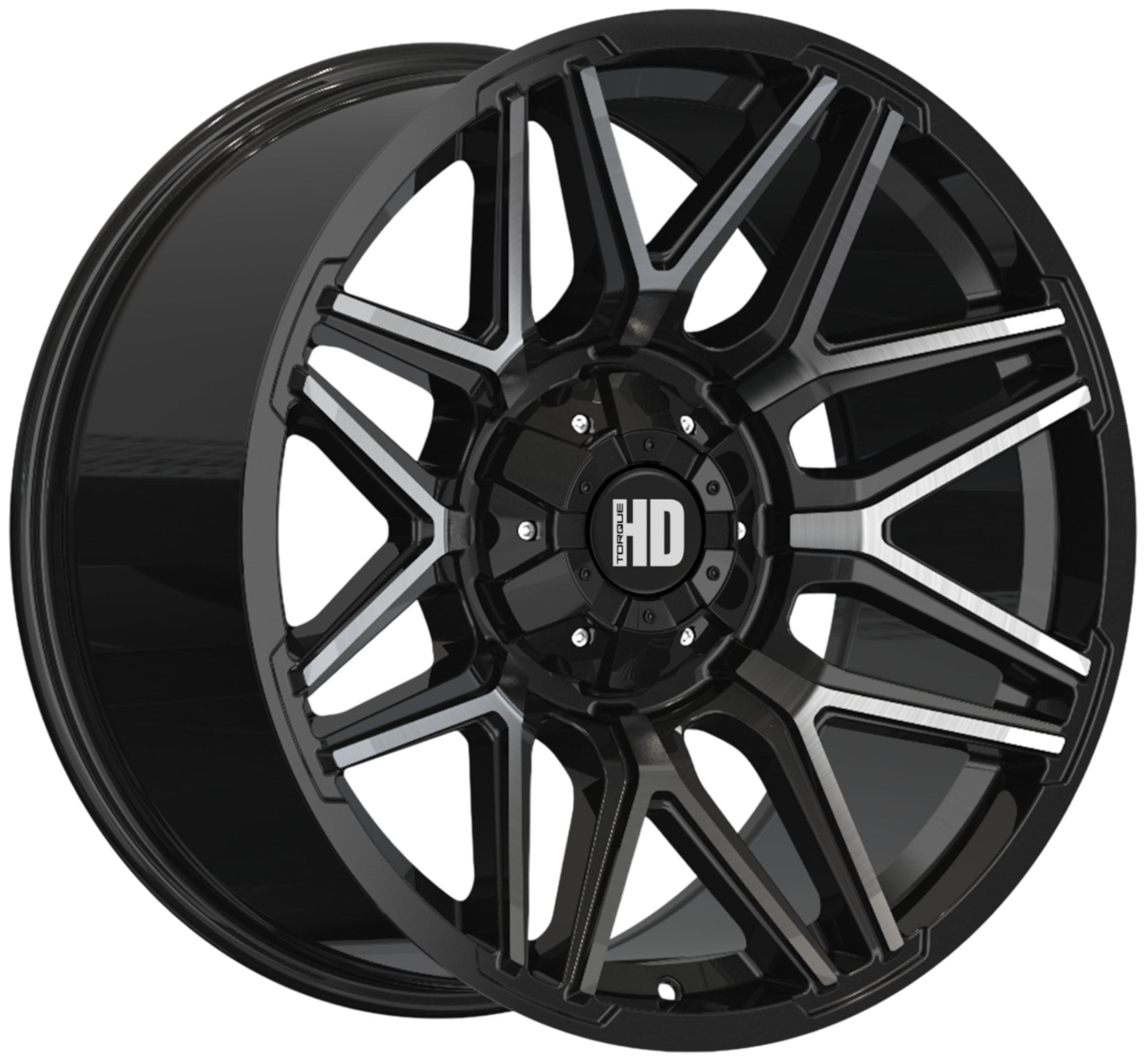 XD 561 Crank 20x10 6x135/ 6x139.7 -19 Gloss Black Brushed Tint